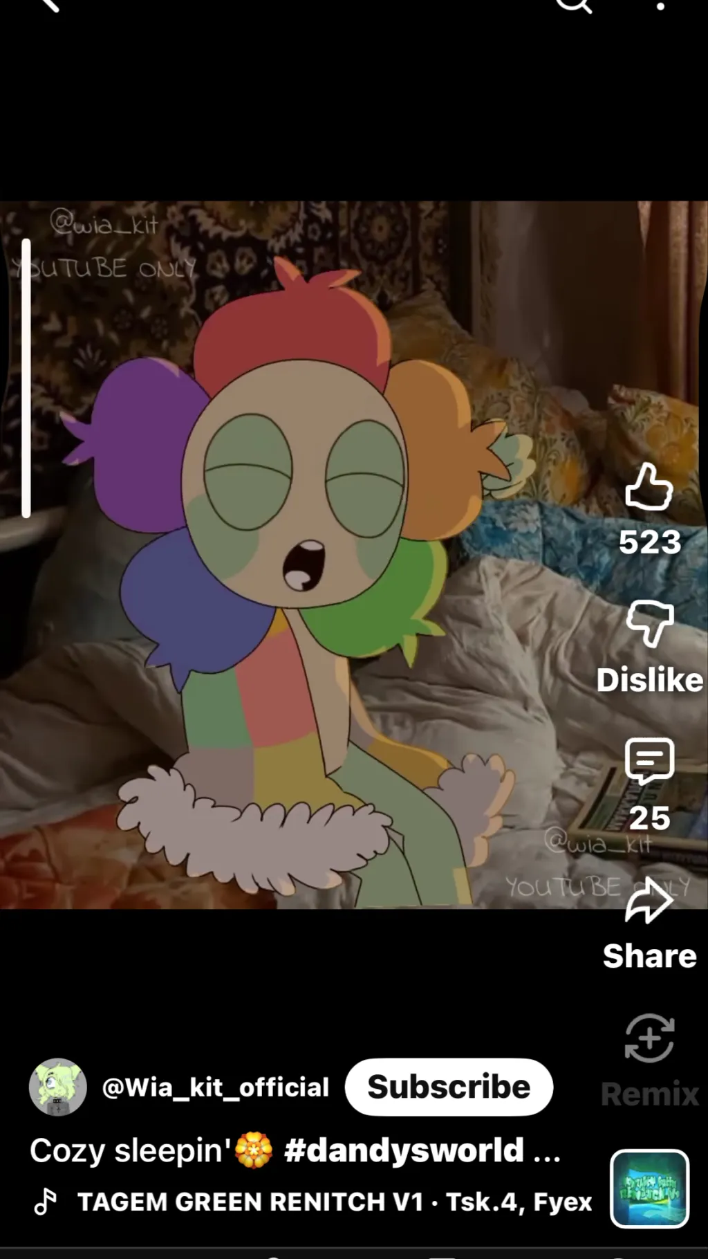 ai character: Copy dandy background