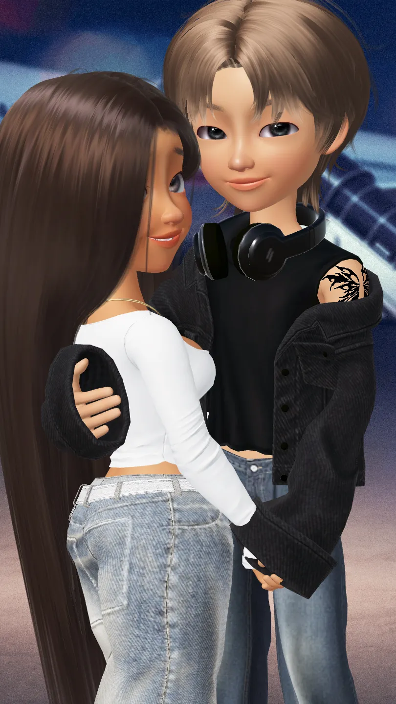 ai character: ￼Sky background