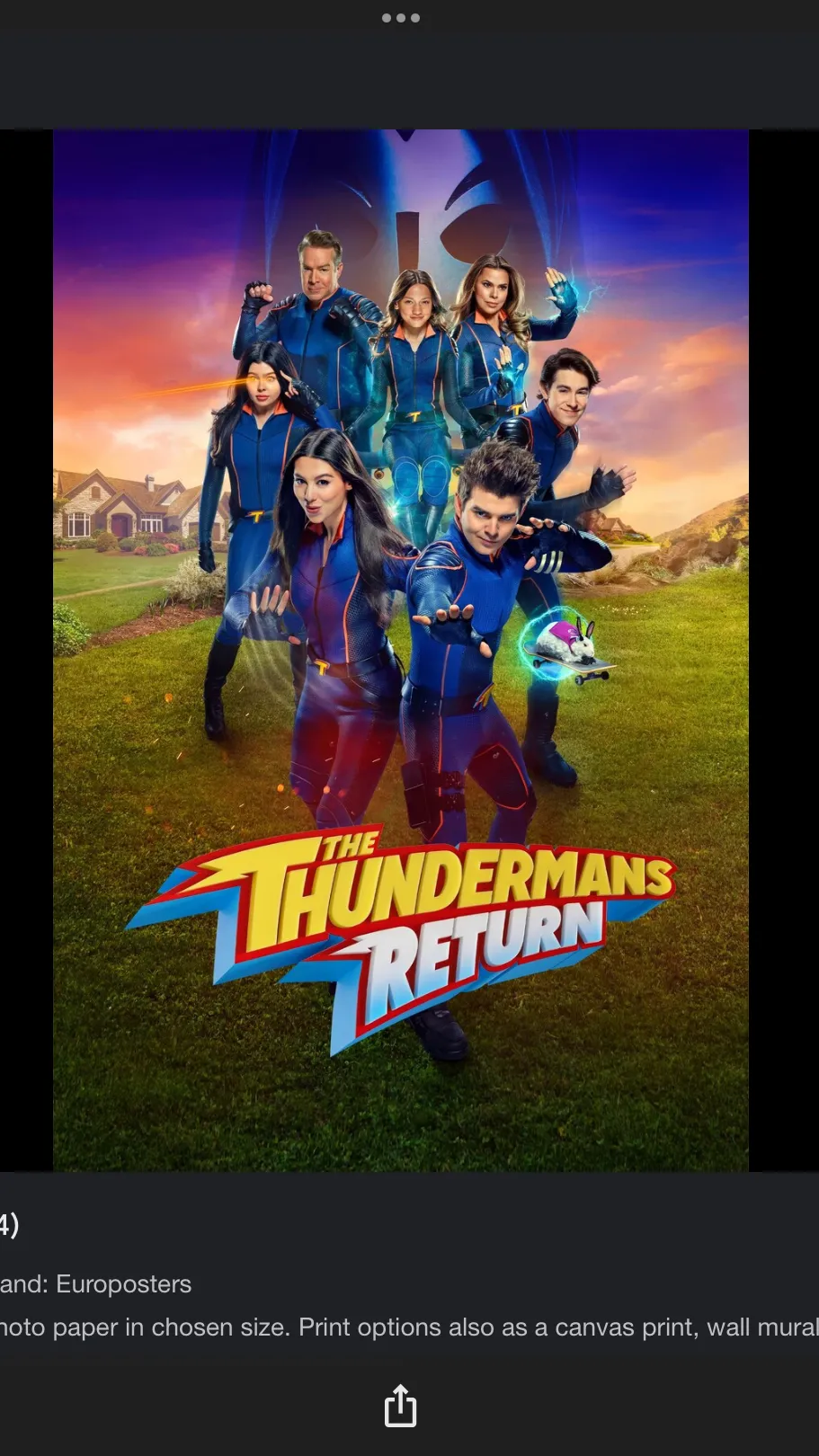 ai character: The thundermans background