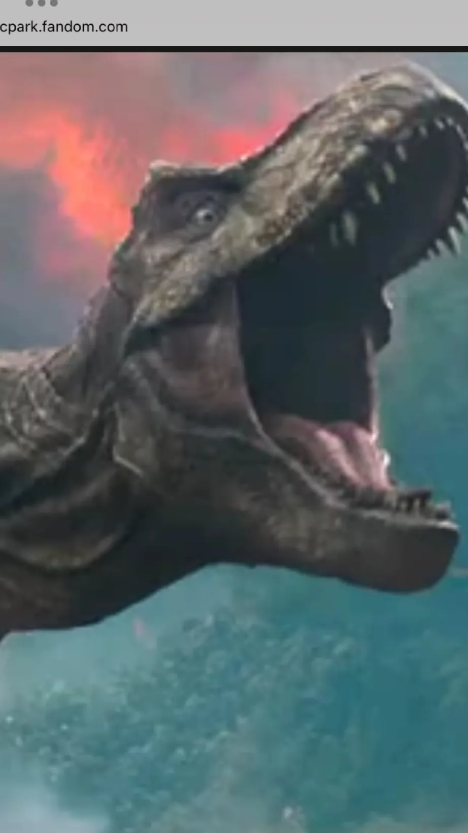 ai character: Rexy background