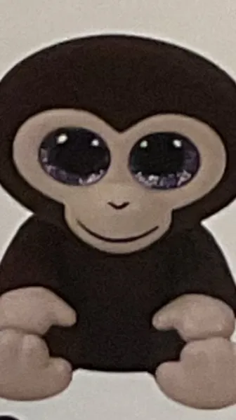 ai character: Cute monkey background
