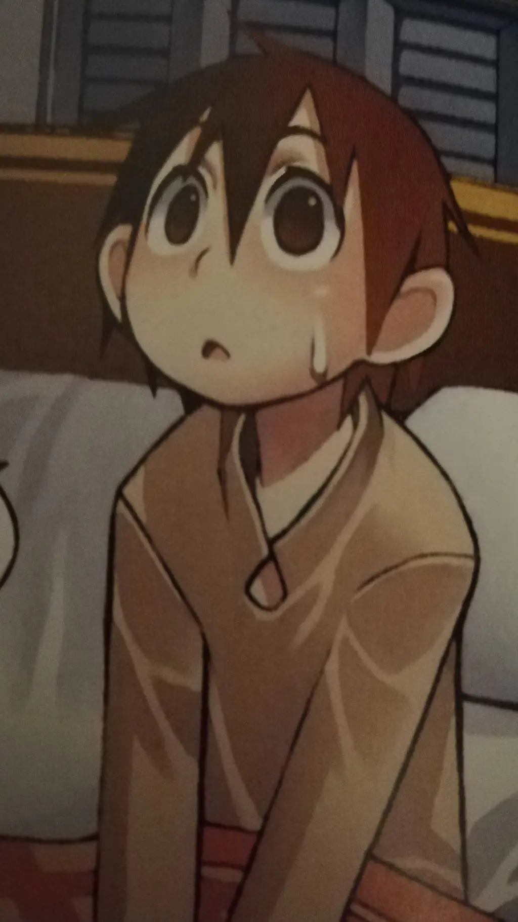 ai character: Lucas  background