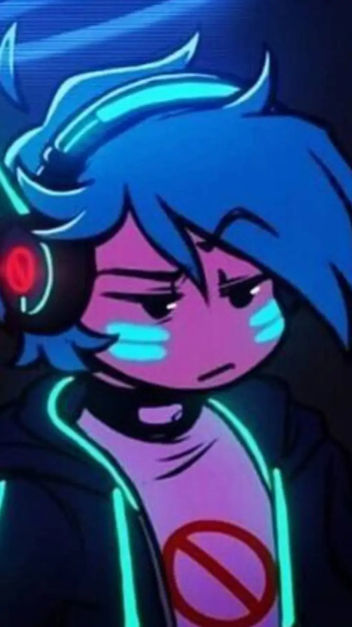 ai character: fnf boyfriend  background