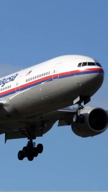 ai character: Malaysia plane  background