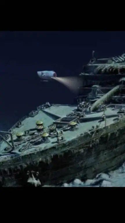ai character: titanic  background