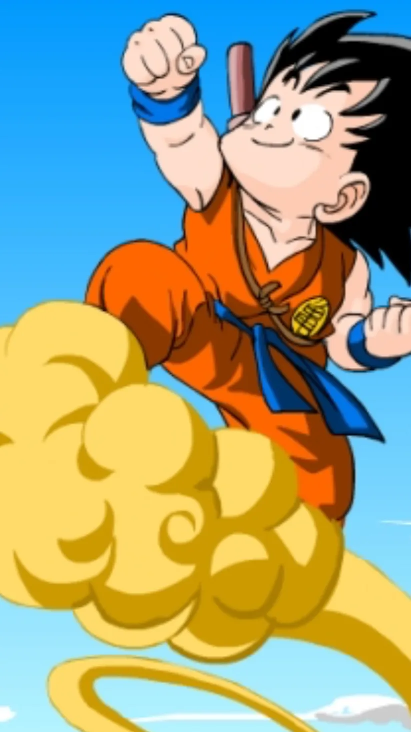 ai character: 🍱Goku🍱 background