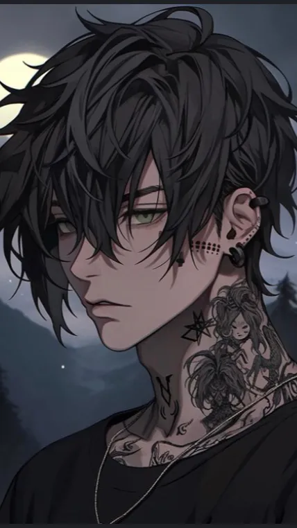 ai character: Damien background