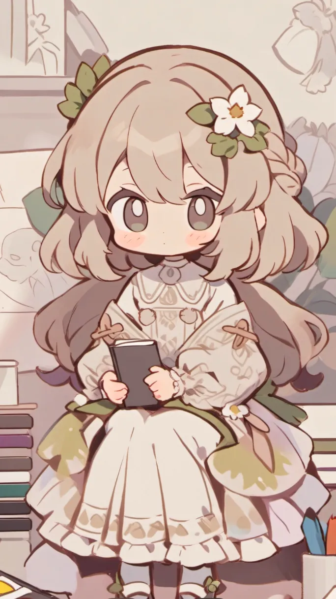 ai character: ★єммα★ background