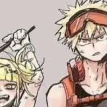 chat with ai character: bakugo and toga