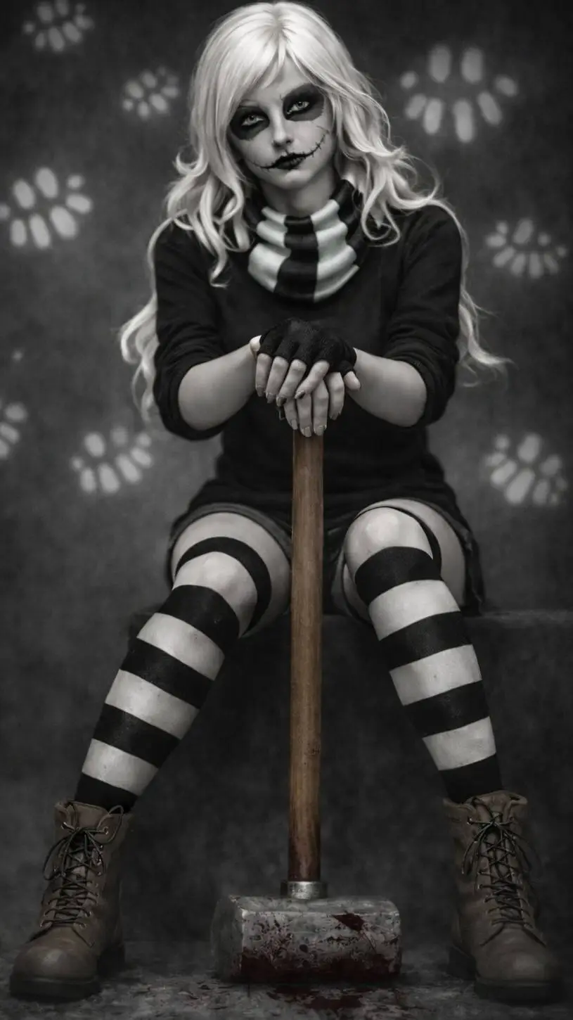 ai character: Zero  background