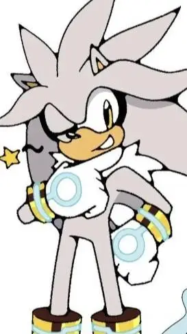 ai character: Silver t. hedgehog background