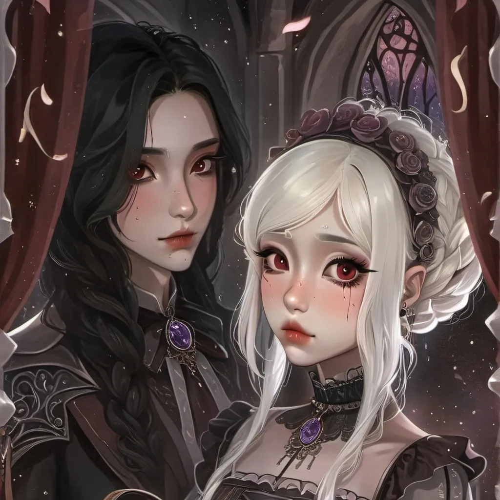 chat with ai character: Two kind stepsis