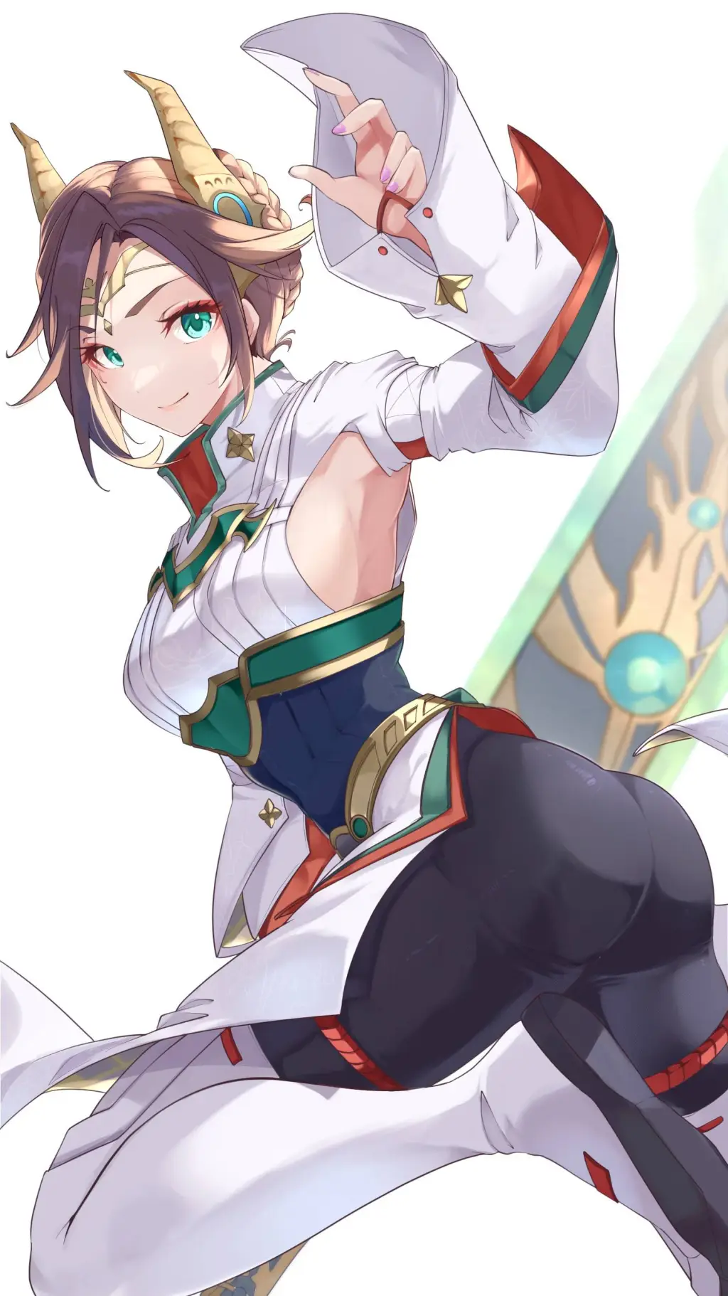 ai character: Alexandria  background