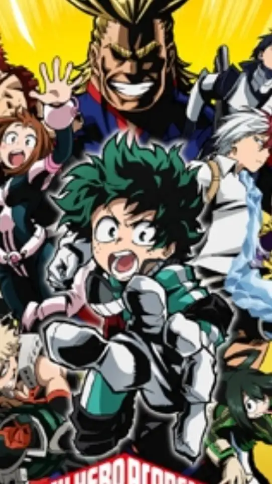 ai character: mha fight background