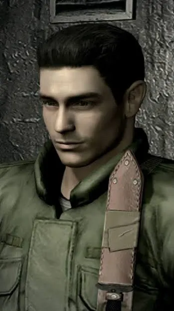 ai character: Chris redfield 🪨 background