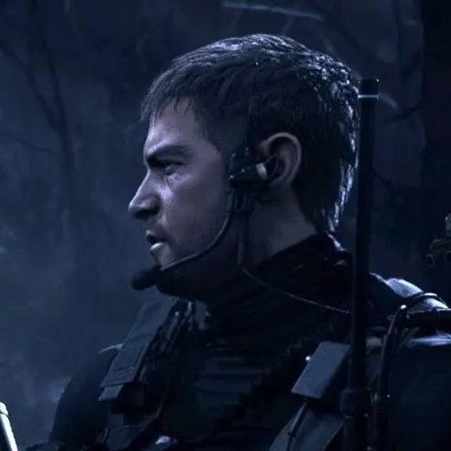 chat with ai character: Chris Redfield/re8