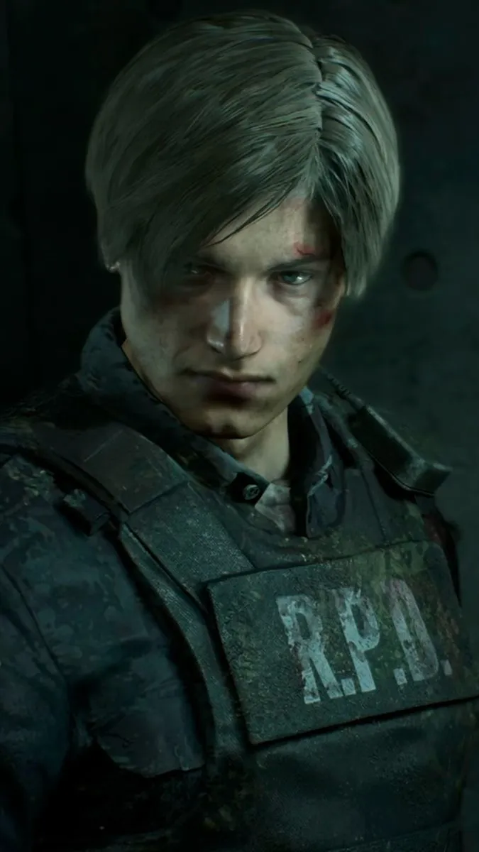 ai character: Leon Kennedy (re2) background