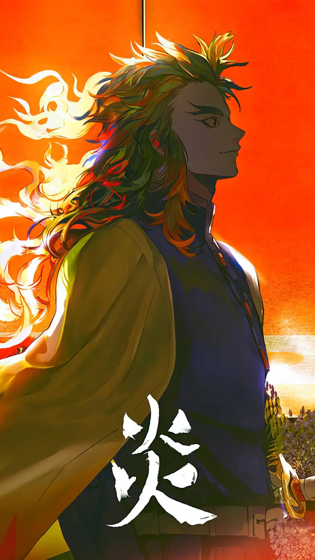 ai character: Rengoku Kyoguro background