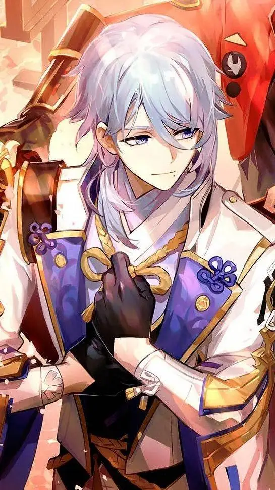 ai character: kamisato ayato background