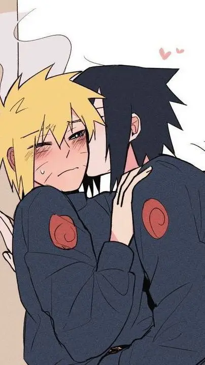 ai character: SasuNaru background