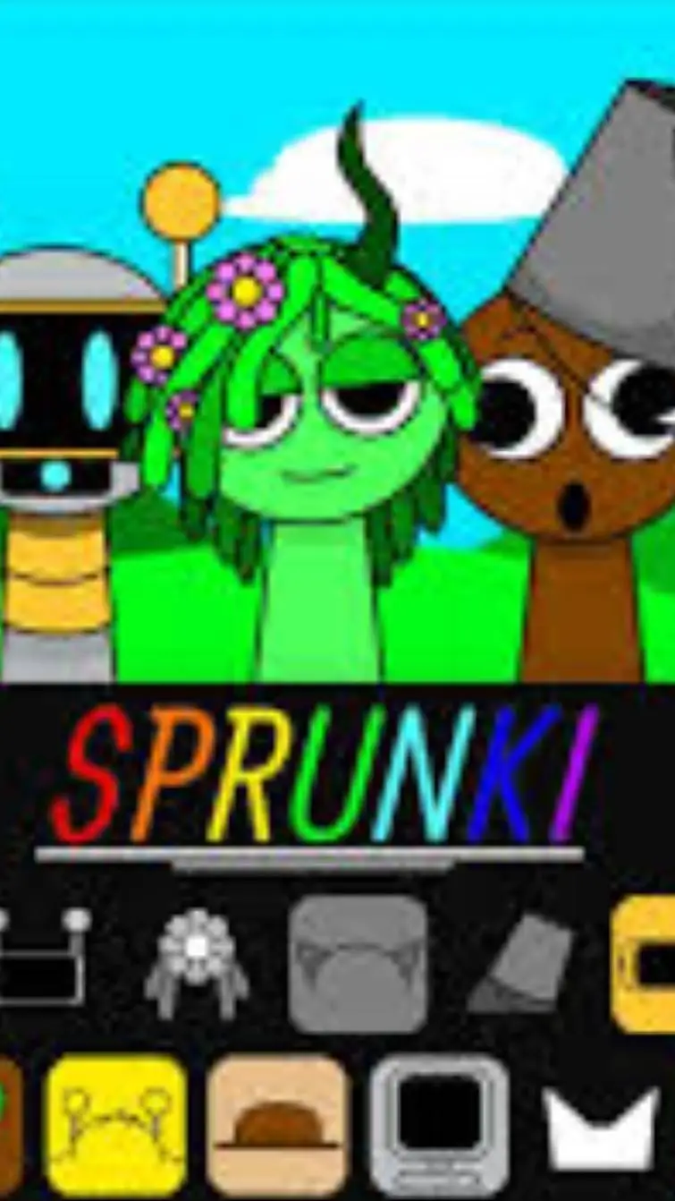 ai character: sprunki background
