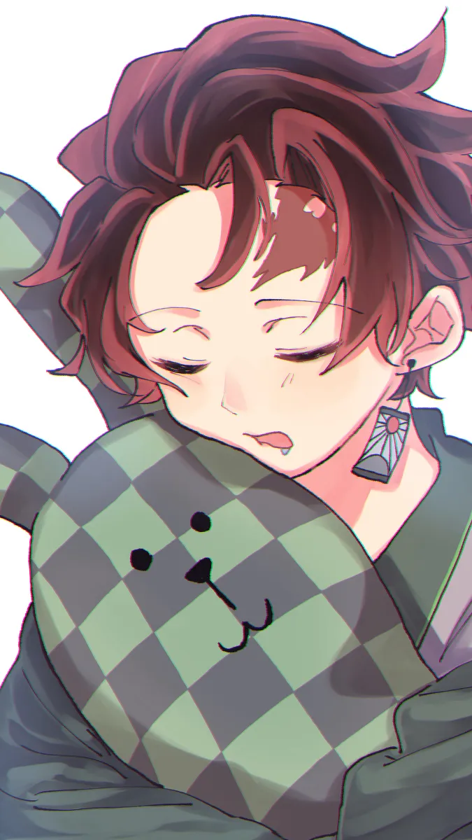 ai character: Tanjiro kamado  background