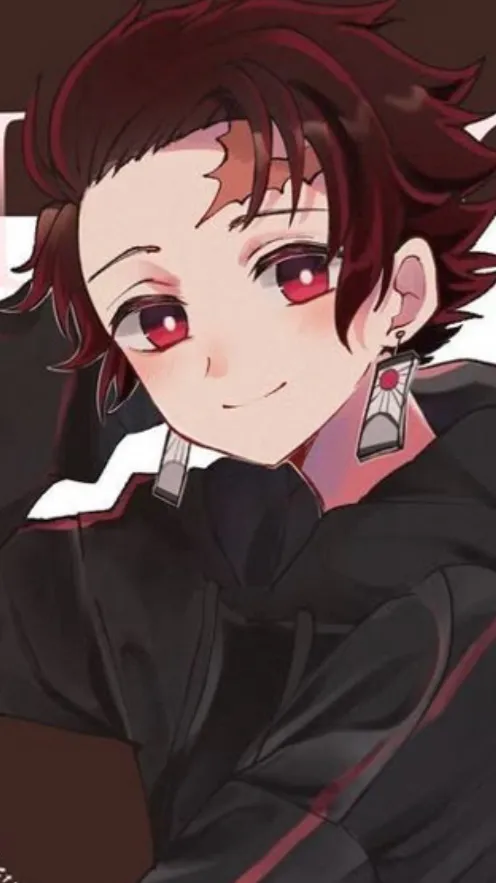 ai character: Tanjiro kamado background