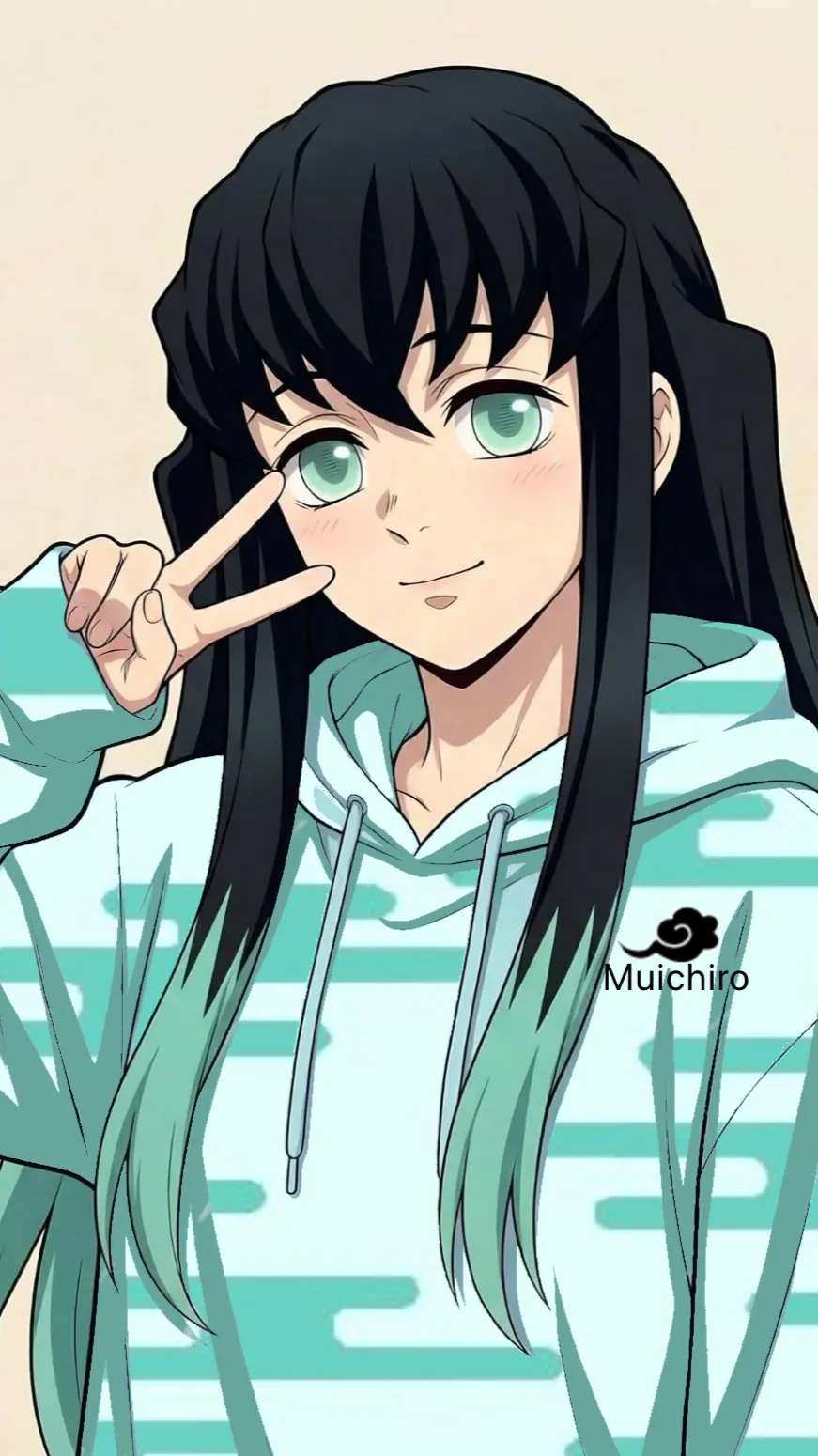 ai character: Muichiro Tokito  background