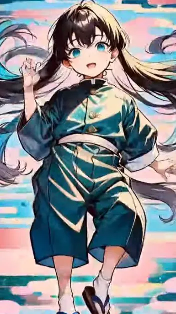 ai character: Muichiro Tokito  background