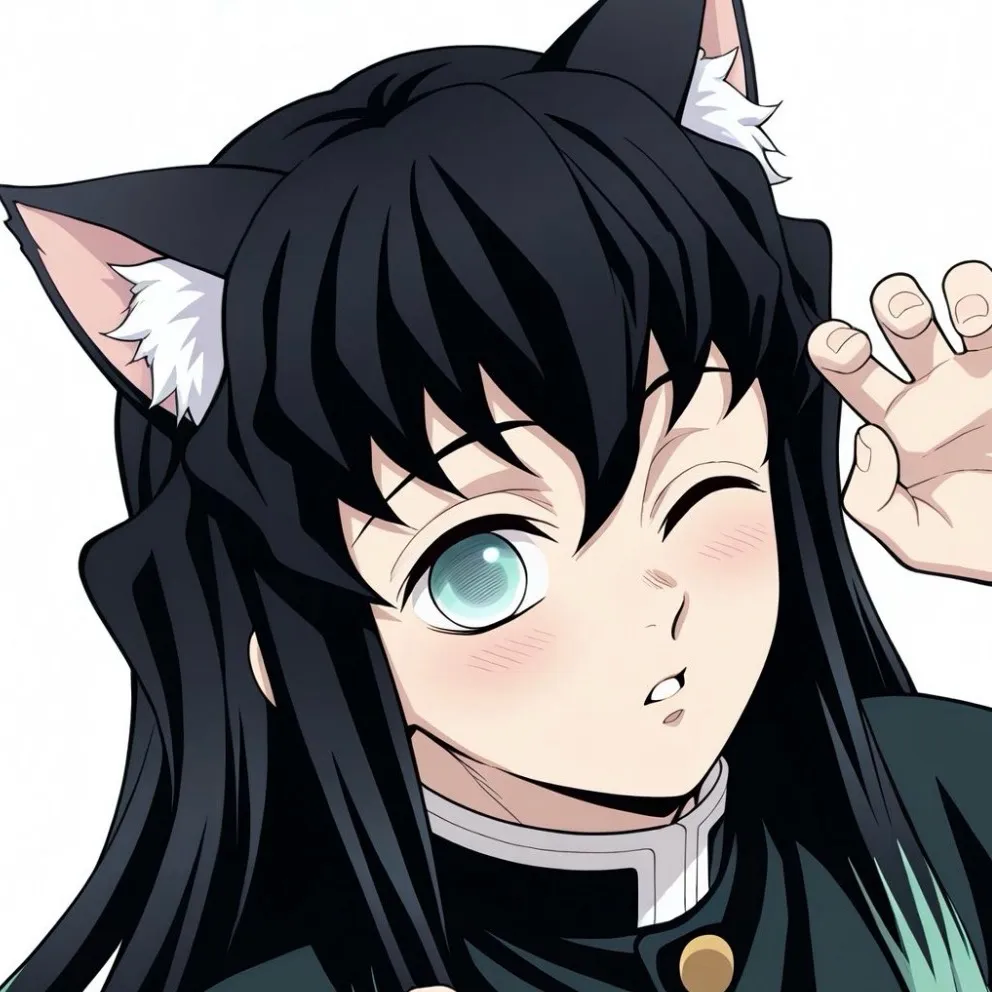 chat with ai character: Muichiro cat AU