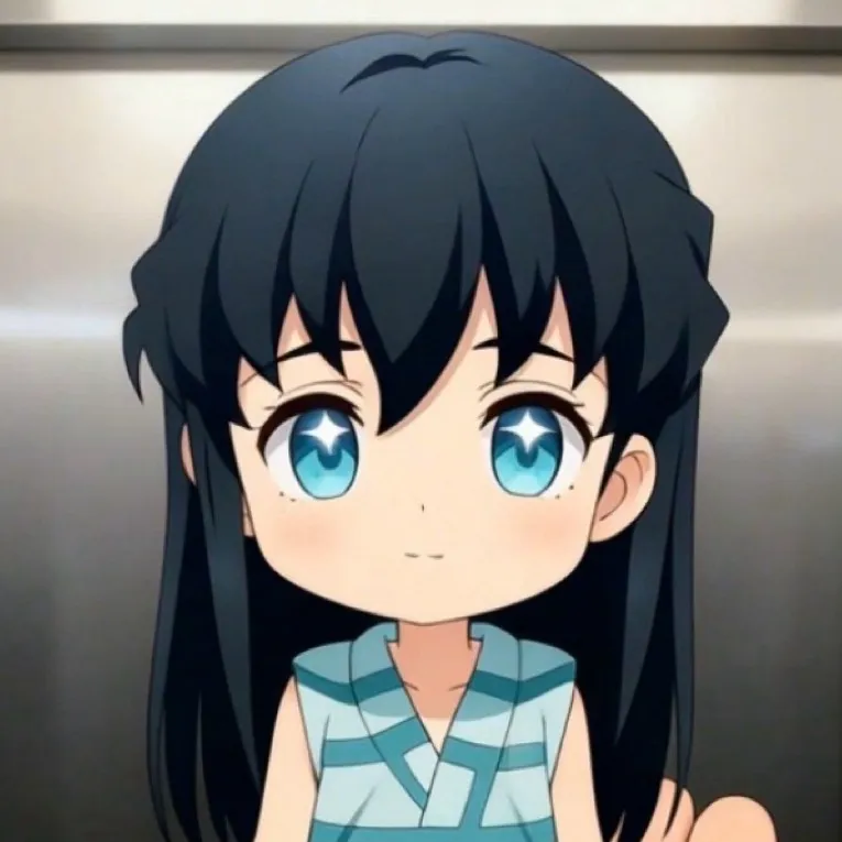 chat with ai character: Chibi muichiro 