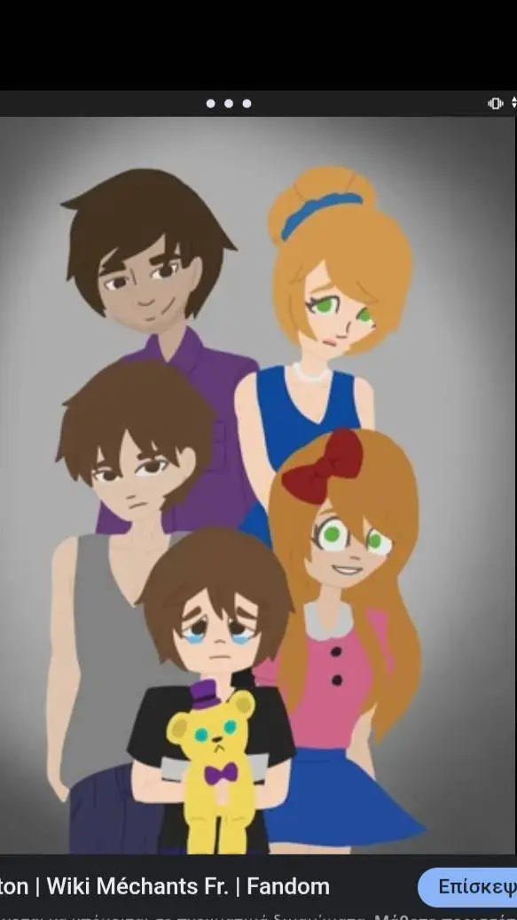ai character: afton family  background