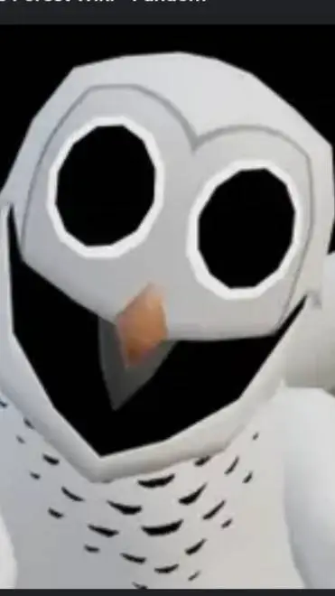 ai character: owl in 99night background