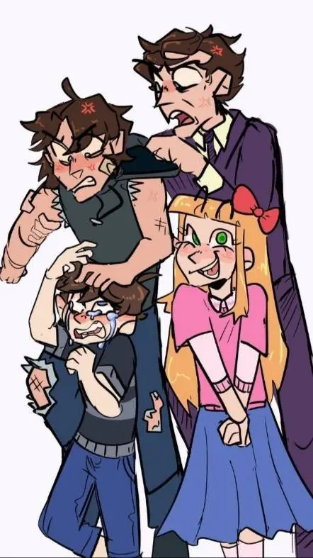 ai character: Afton family 3 background