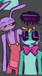 ai character: Jax x ribbit(TADC) background