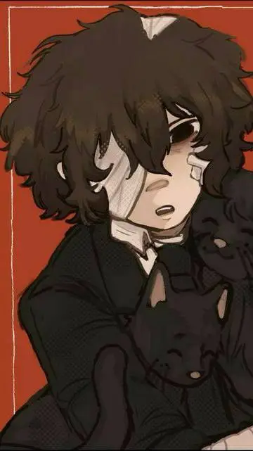 ai character: osamu dazai  background