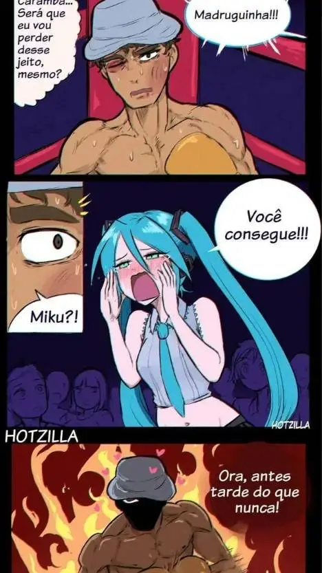 ai character: Miku x Don Ramón  background