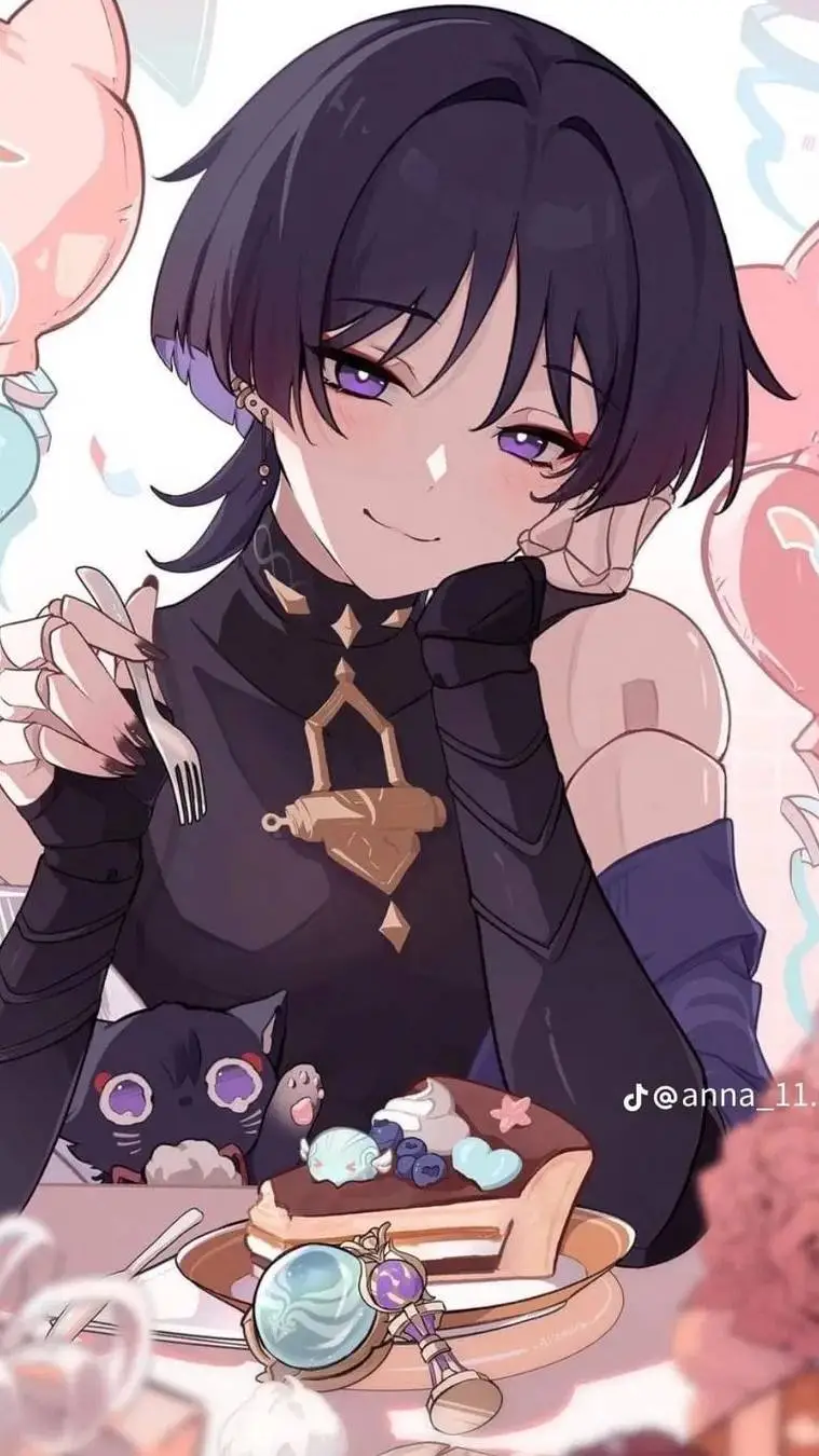 ai character: Genshin Impact background