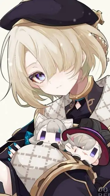 ai character: Genshin impact  background