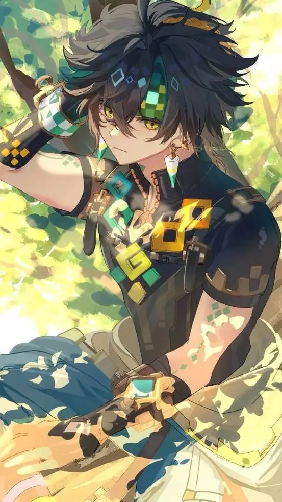 ai character: Genshin impact  background