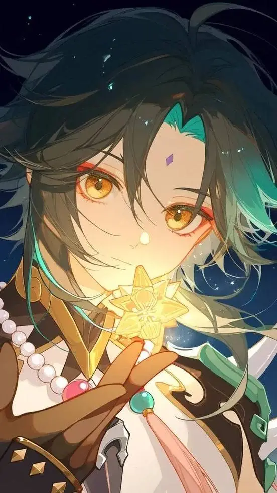 ai character: Genshin impact  background