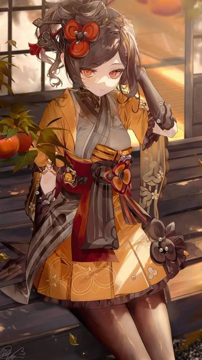 ai character: Genshin impact  background