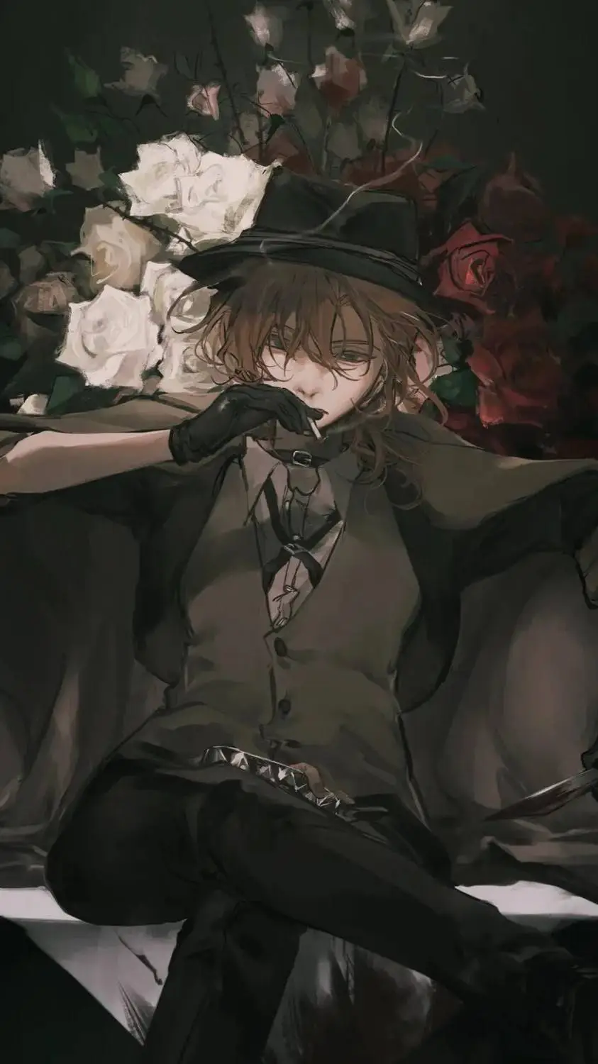 ai character: Bsd x Kny background