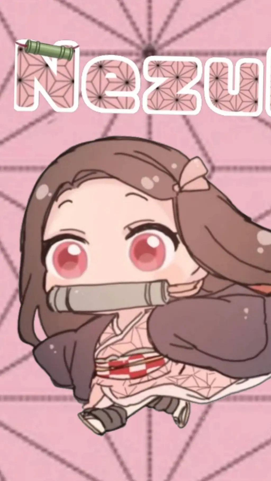 ai character: nezuko kamado background