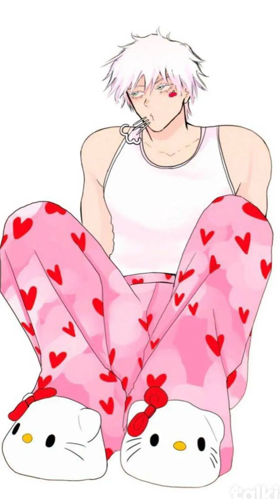 ai character: Gojo  background