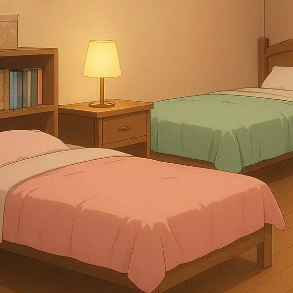 chat with ai character: Sleepover