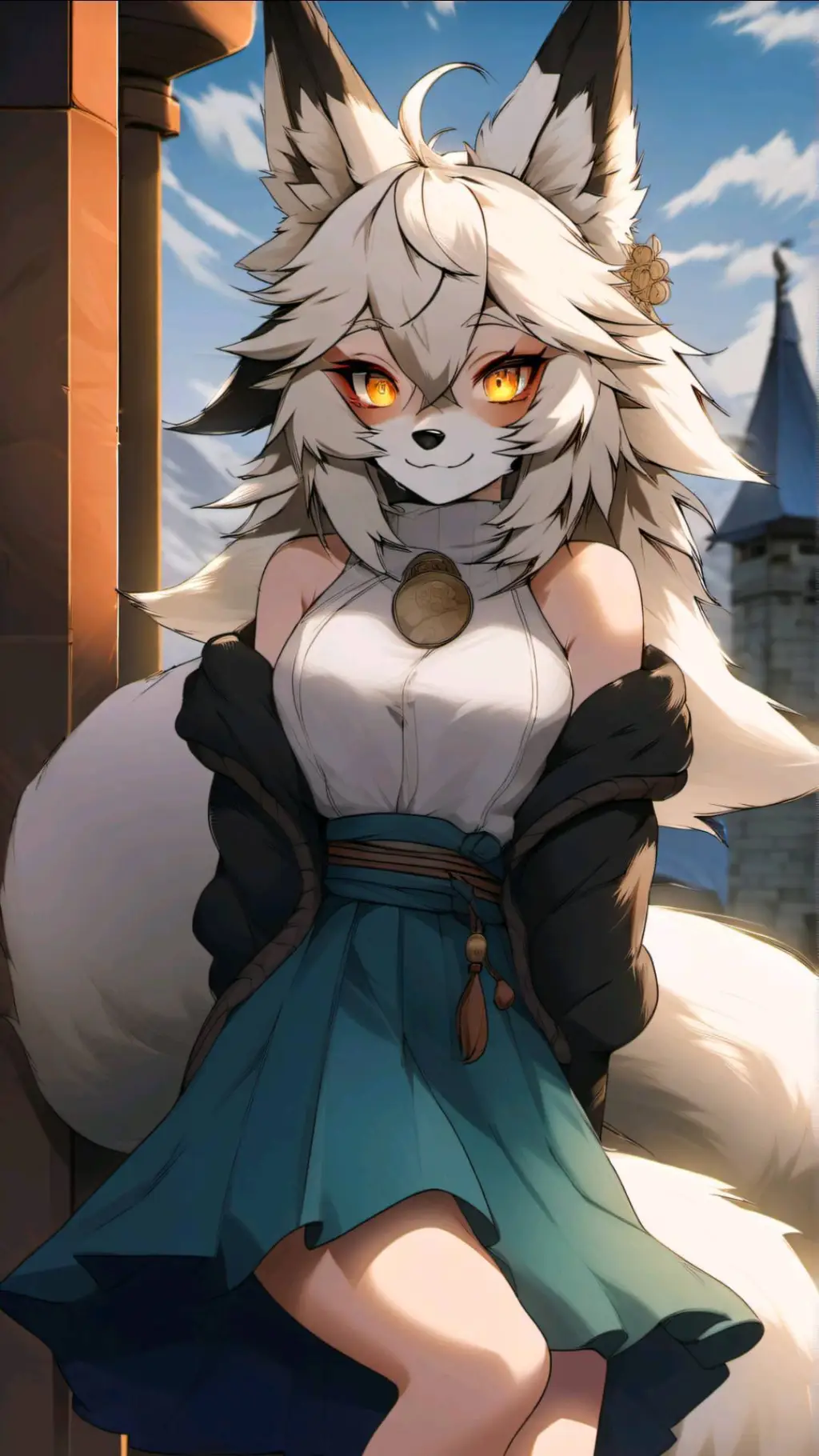 ai character: Lily background