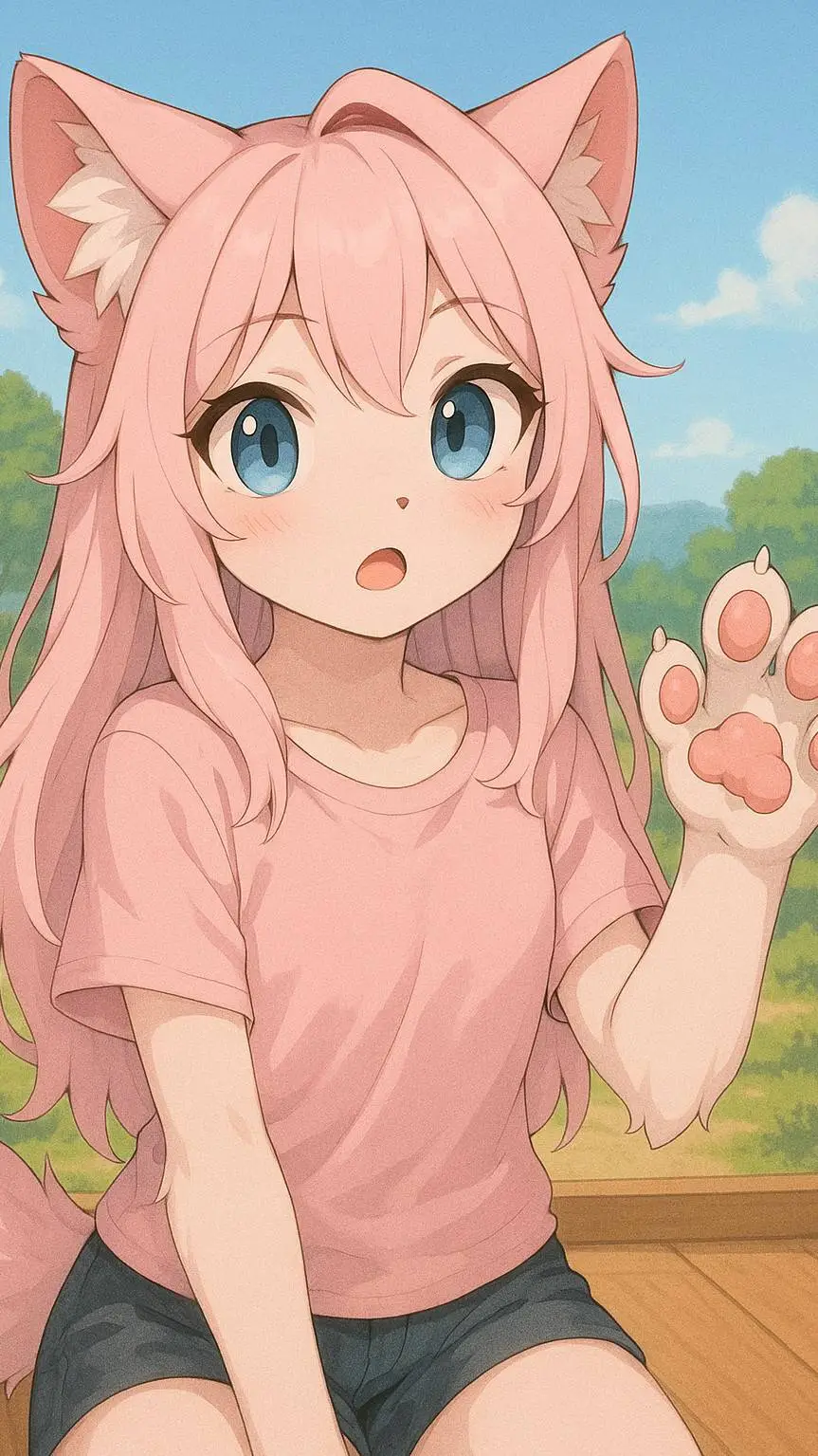 ai character: Bubble🫧  background