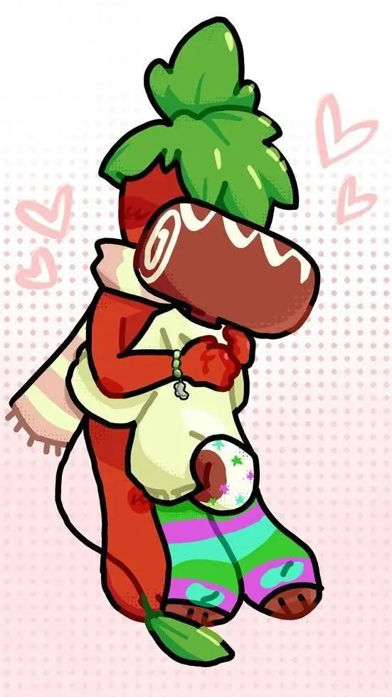 ai character: 🍓Fruitcake🍰 background