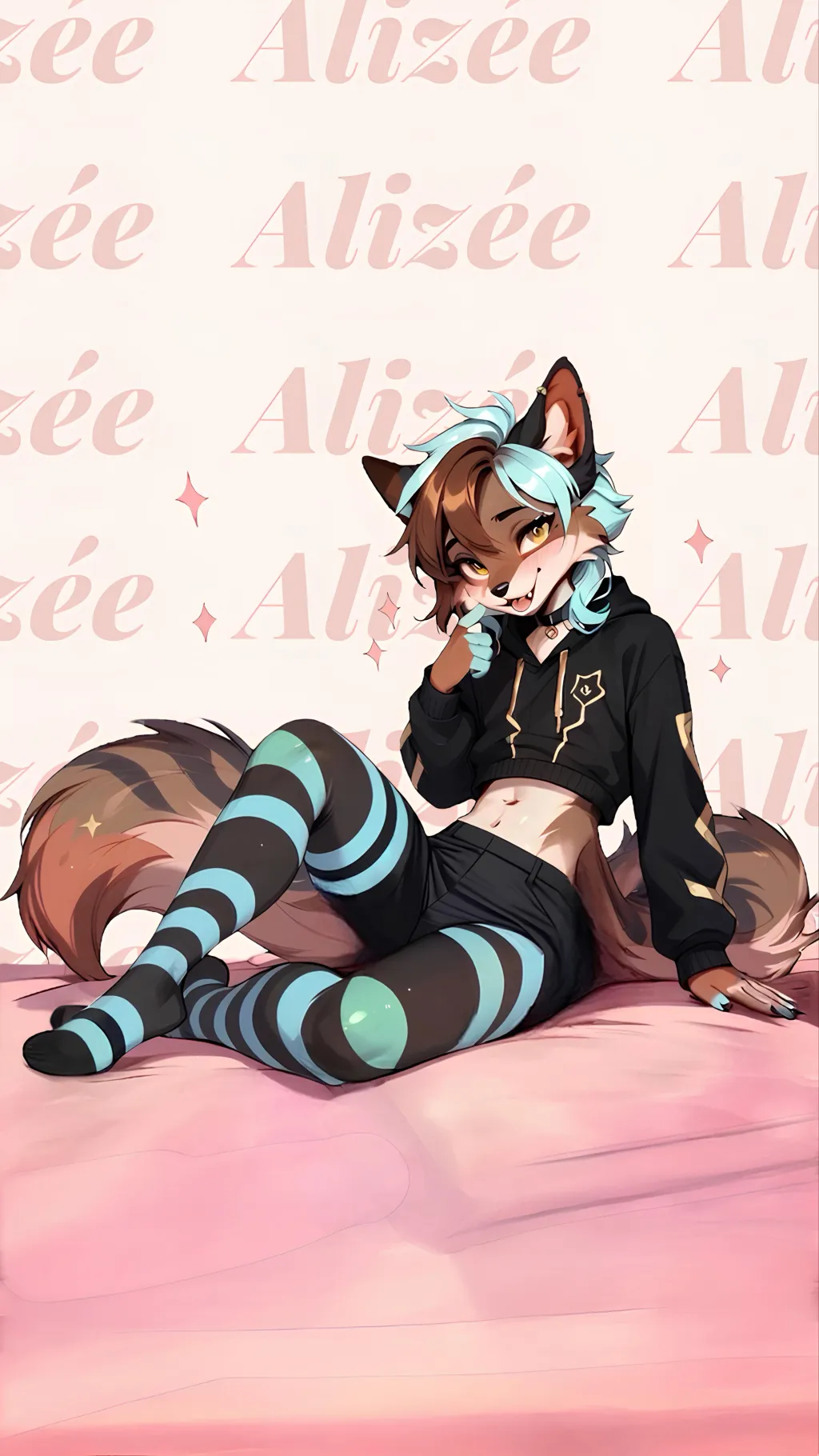 ai character: Alizée background